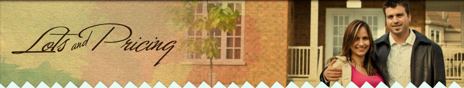 Community Estates - Lots and Pricing
